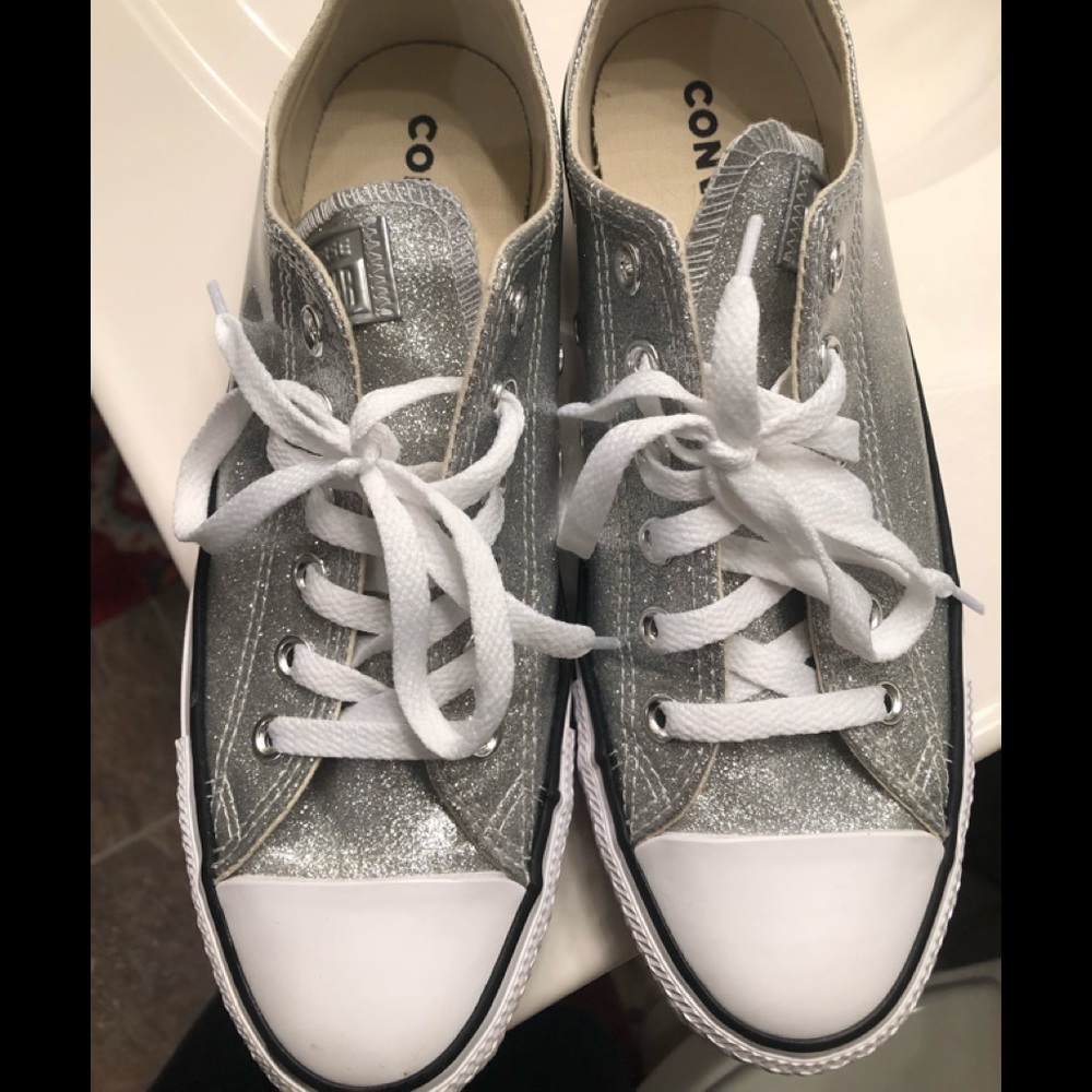 Converse Glitter Shoes